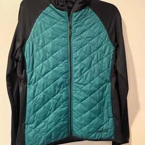 Marmot Women's Black and Teal Lightweight Jacket